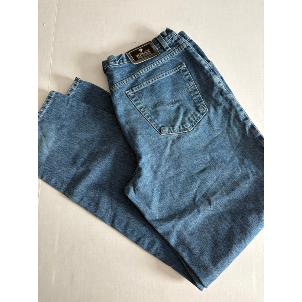 Men’s Versace Jeans couture Straight Leg Jeans Size 40 medium wash